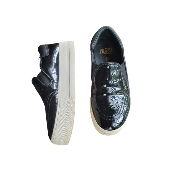 Ash Jam Slip On Black Patent Leather Sneaker (350396) Women's‎ Size EU 36 - Picture 2 of 7